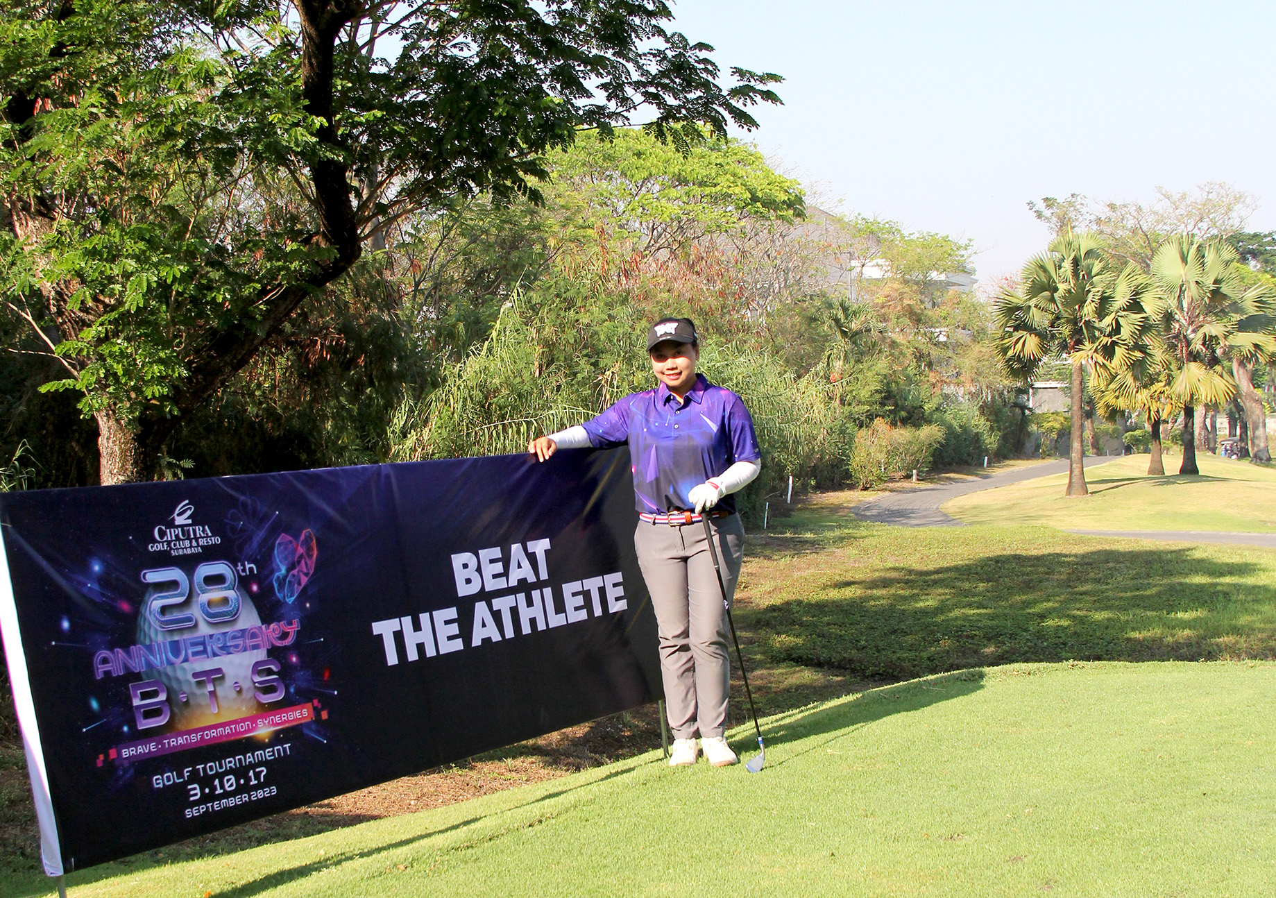 Ciputra Golf Anniversary Tournament Hadirkan Segmen Baru: Beat the Athlete & Beat the Pro